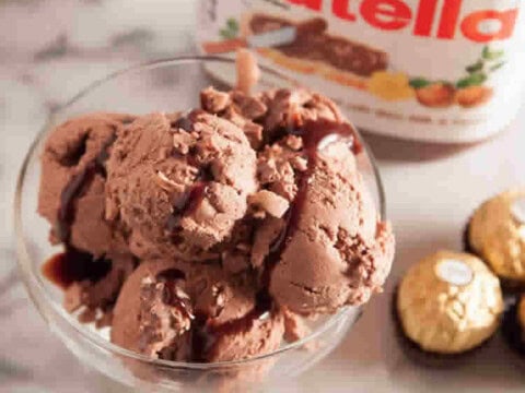 Sorbet nutella au thermomix