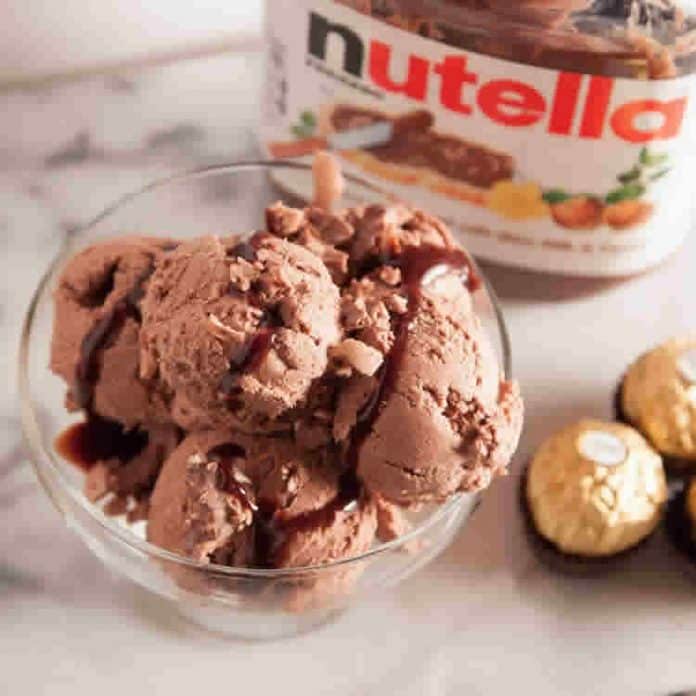Sorbet nutella au thermomix