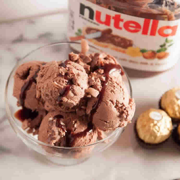 Sorbet nutella au thermomix