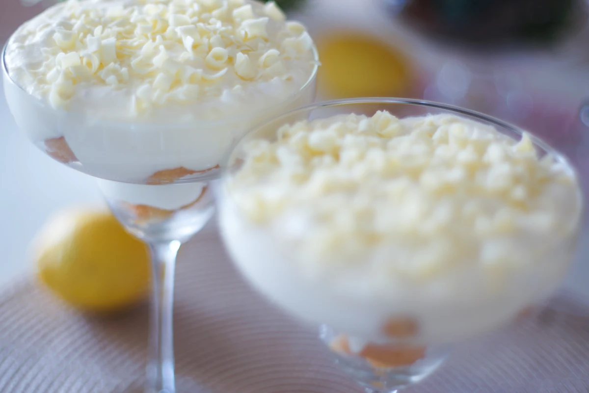 délice au citron mascarpone au thermomix