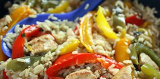 Blanc de poulet aux poivrons au cookeo