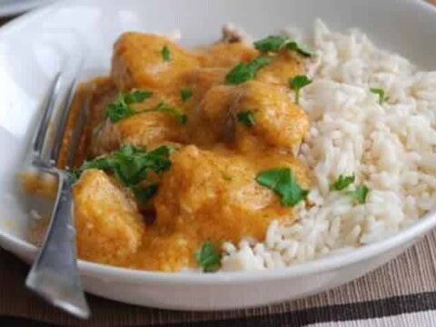 Blancs de poulet au curcuma avec thermomix