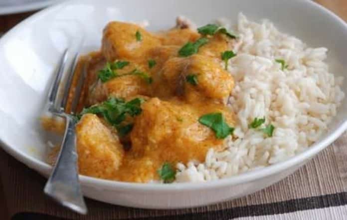 Blancs de poulet au curcuma avec thermomix