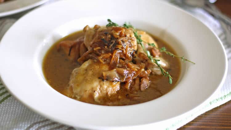 Blancs de poulets aux oignons avec thermomix
