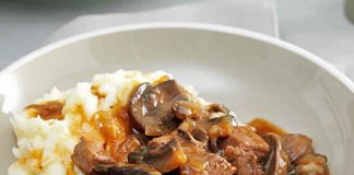 Boeuf aux champignons et soja avec thermomix