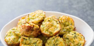 Bouchees de courgettes avec thermomix
