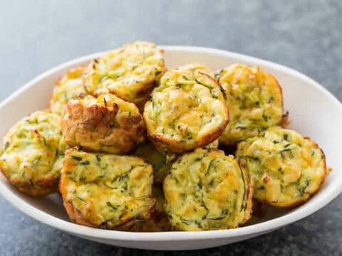 Bouchees de courgettes avec thermomix