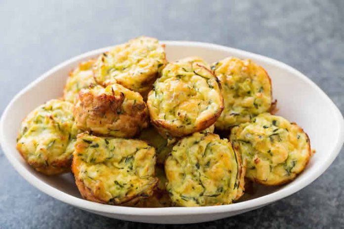 Bouchees de courgettes avec thermomix