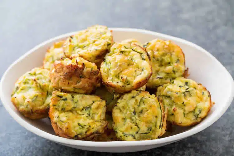 Bouchees de courgettes avec thermomix