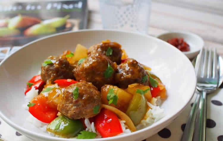 Boulettes de viande aux poivrons au cookeo