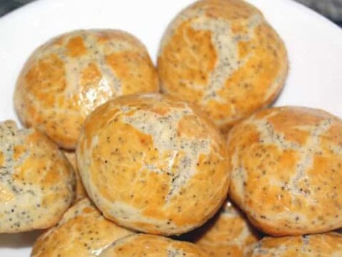 Brioches aux graines de pavot avec thermomix