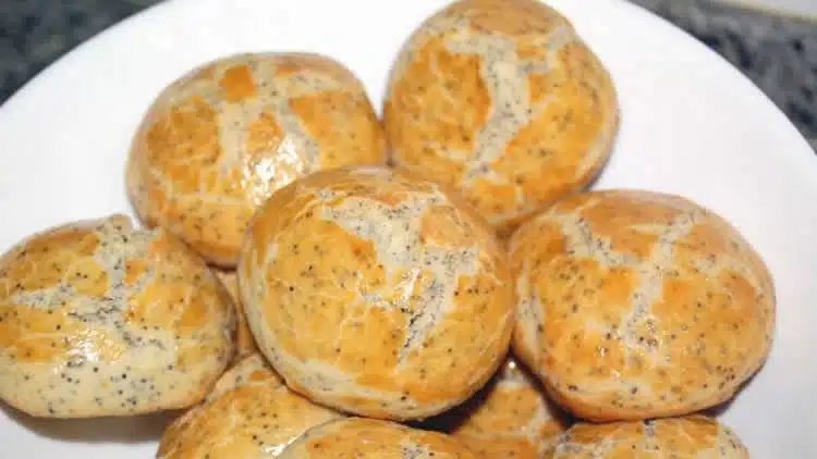 Brioches aux graines de pavot avec thermomix