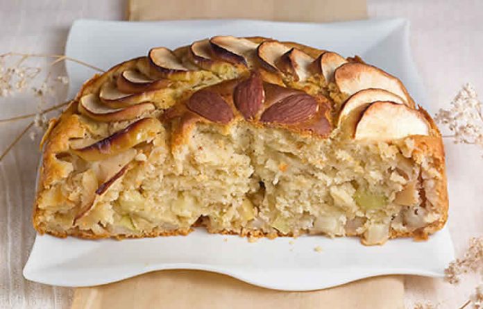 Cake aux pommes et au miel avec thermomix