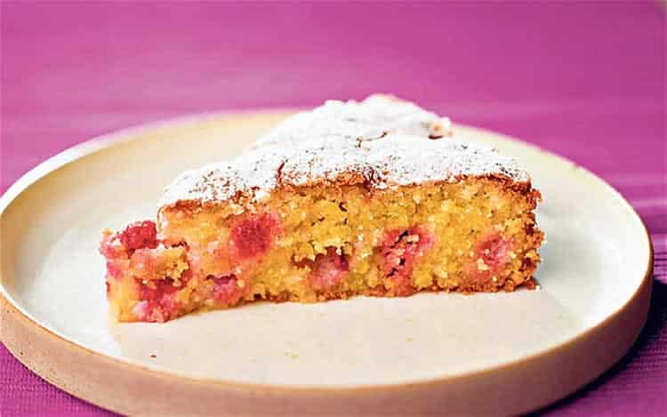 Cake leger aux framboises avec thermomix