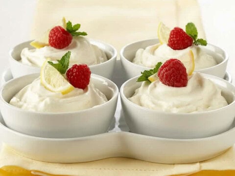 Creme citron vanille sans oeufs avec thermomix