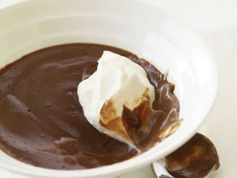 Crème dessert aux deux saveurs avec thermomix