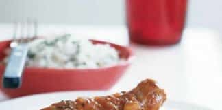 Cuisses de poulet et sauce avec thermomix