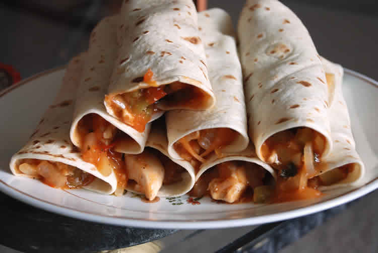 Fajitas au poulet facile