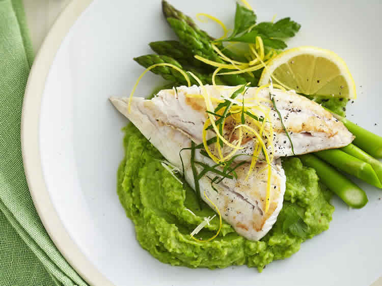 Filets de cabillaud à la sauce verte avec thermomix