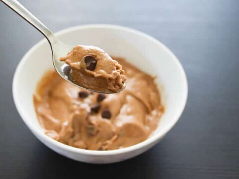 Glace banane chocolat avec thermomix