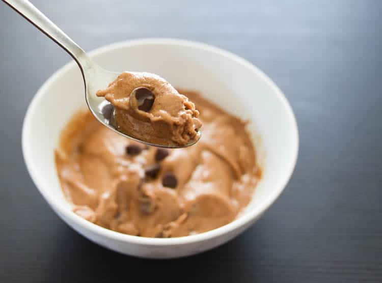 Glace banane chocolat avec thermomix