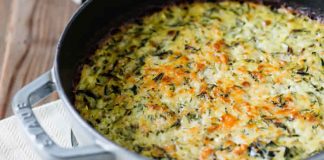 Gratin de courgettes au riz au thermomix