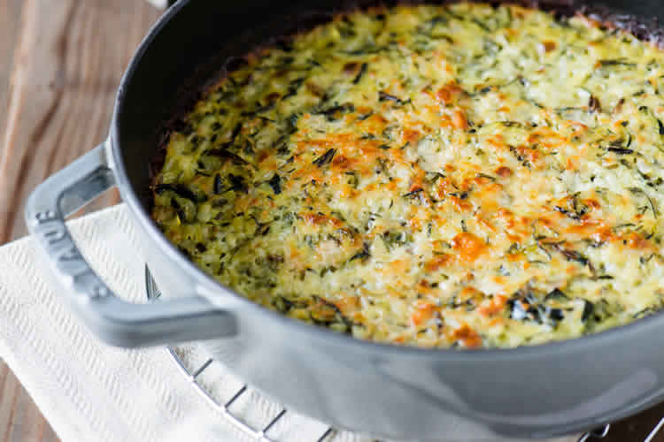 Gratin de courgettes au riz au thermomix