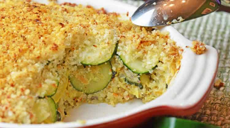 Gratin de courgettes avec thermomix