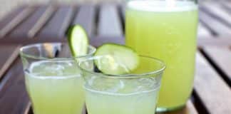 Jus de courgette rafraichissant avec thermomix