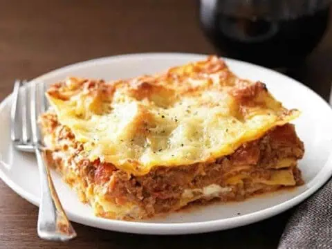 Lasagne Viande Hachée et Crème Fraîche