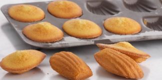 Madeleines au miel avec thermomix