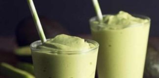 Milk-shake avocat avec thermomix