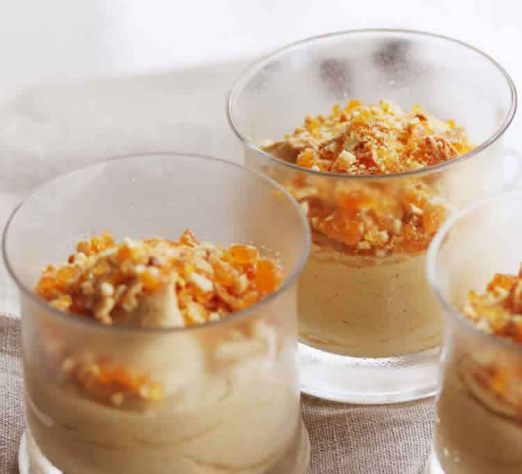 Mousse au caramel vanille avec thermomix