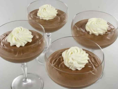 Mousse au chocolat Nestle avec thermomix