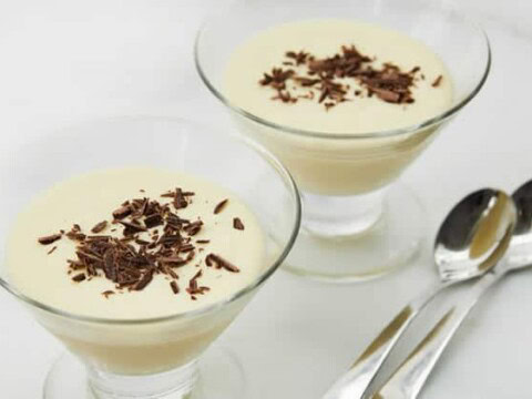 Mousse chocolat blanc avec thermomix