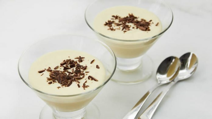 Mousse chocolat blanc avec thermomix