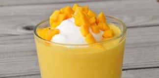 Mousse mangue avec thermomix