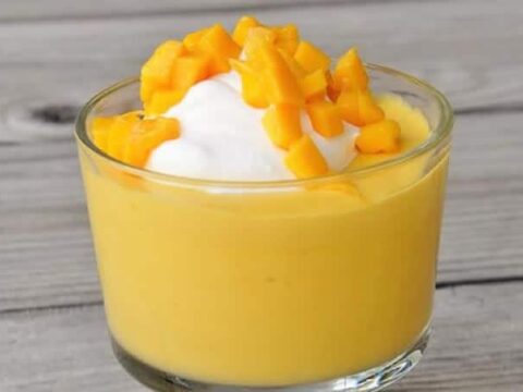 Mousse mangue avec thermomix