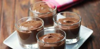 Mousse mascarpone au chocolat noir avec thermomix