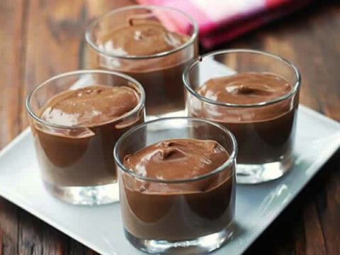 Mousse mascarpone au chocolat noir avec thermomix