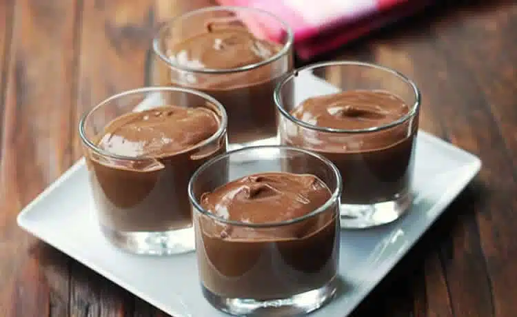 Mousse mascarpone au chocolat noir avec thermomix