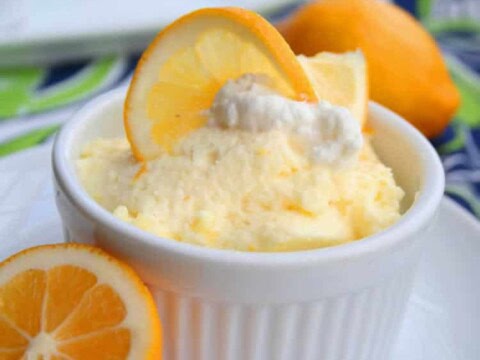 Mousse orange avec thermomix