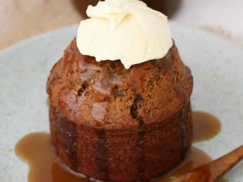Muffins aux dattes à la sauce caramel avec thermomix