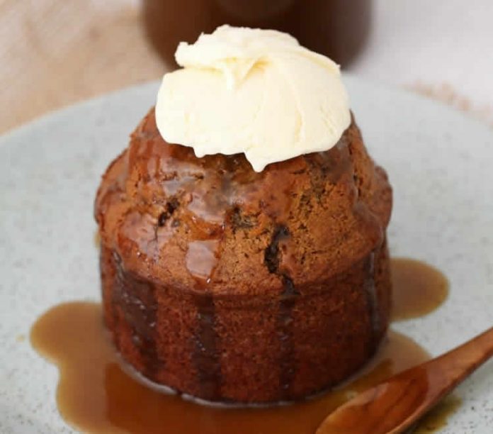 Muffins aux dattes à la sauce caramel avec thermomix