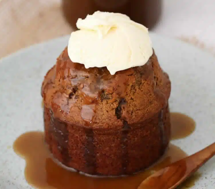 Muffins aux dattes à la sauce caramel avec thermomix