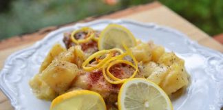 Poulet aux pommes de terre et citron au cookeo
