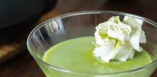 Pudding au Thé Vert avec thermomix