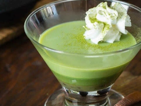 Pudding au Thé Vert avec thermomix