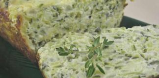Recette Terrine de courgette avec thermomix