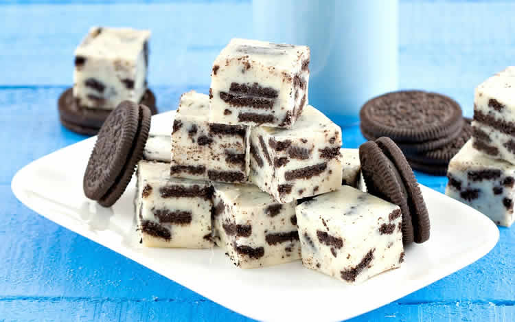 Recette fudge oreo au chocolat avec thermomix